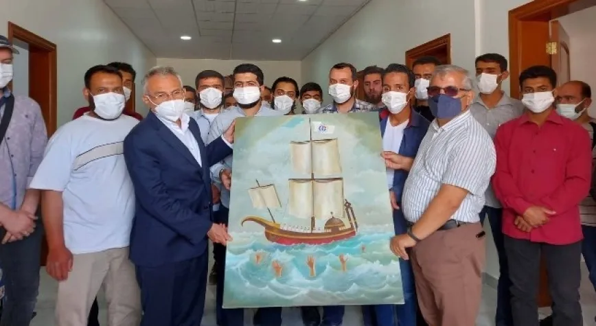 Rektör Özaydın’dan Azez’e ziyaret