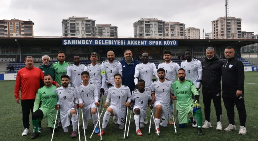 ŞAHİNBEY AMPUTE’DEN GOL ŞOV: 5-0