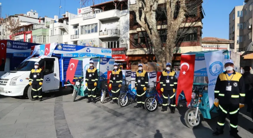 ŞAHİNBEY BELEDİYESİ GERİ DÖNÜŞTÜRÜYOR