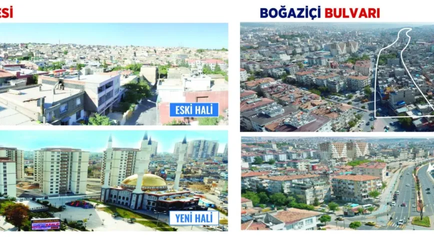 ŞAHİNBEY BELEDİYESİ İLÇENİN ÇEHRESİNİ DEĞİŞTİRİYOR