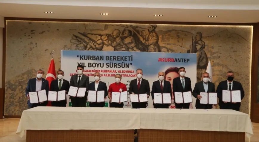 Şahinbey Belediyesinden KURBANTEP projesine destek