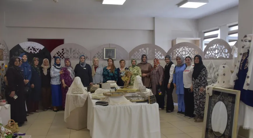 ŞAHİNBEY'DE EL EMEĞİ KAZANCA DÖNÜŞÜYOR
