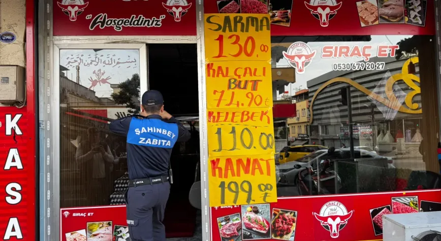 Şahinbey’de tarihi geçmiş ciğer satan iş yerine 3 gün kapatma cezası