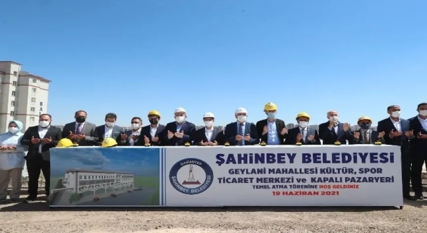 Şahinbey’den Geylani Mahallesi’ne dev tesis