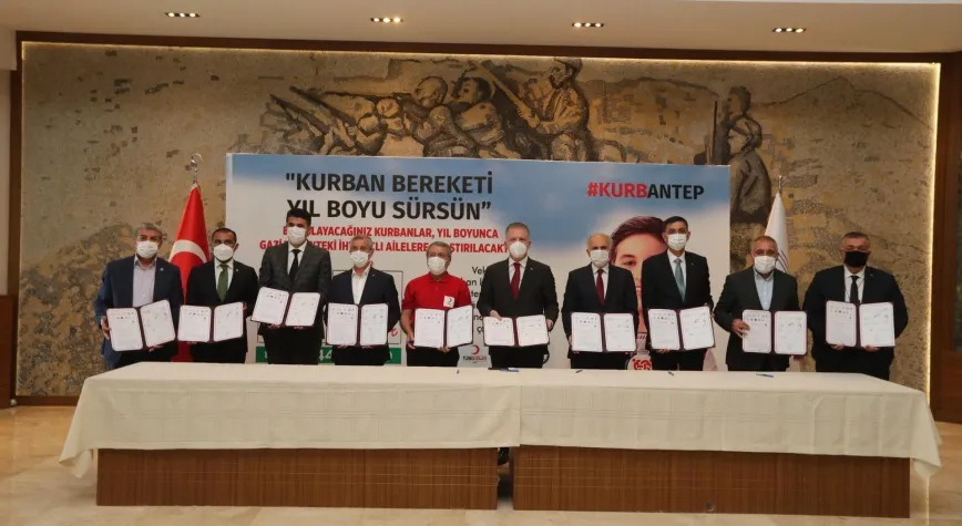 ŞAHİNBEY’DEN KURBANANTEP PROJESİNE DESTEK