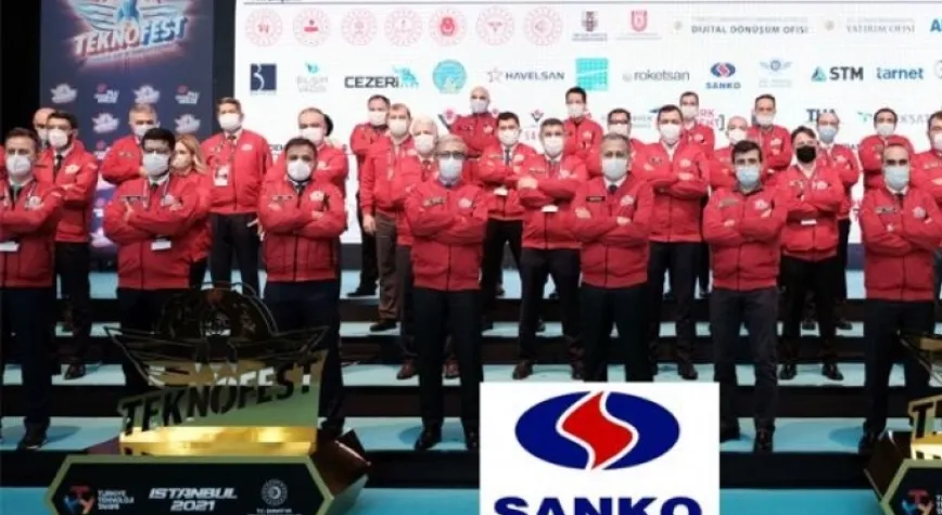 SANKO Holding, bu yıl da TEKNOFEST’in paydaşı