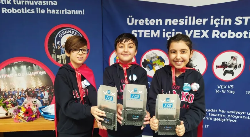 Sanko Okulları öğrencilerinden büyük başarı