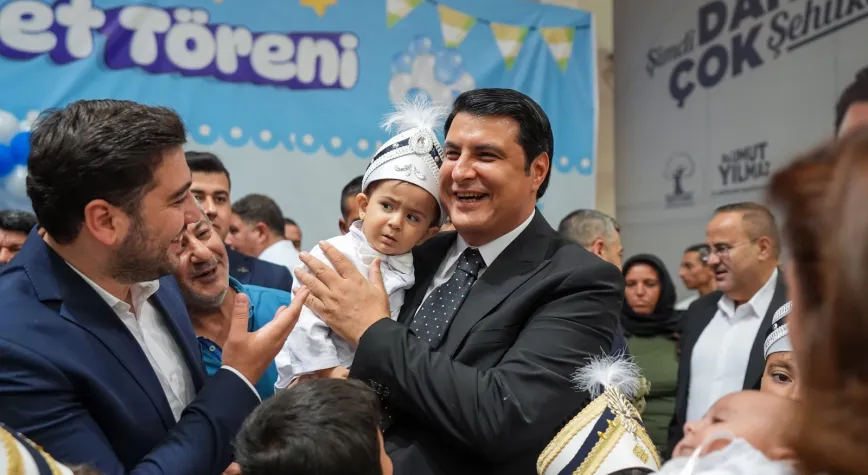ŞEHİTKAMİL'DE 2. TOPLU SÜNNET TÖRENİ İLE 200 ÇOCUK SÜNNET EDİLDİ