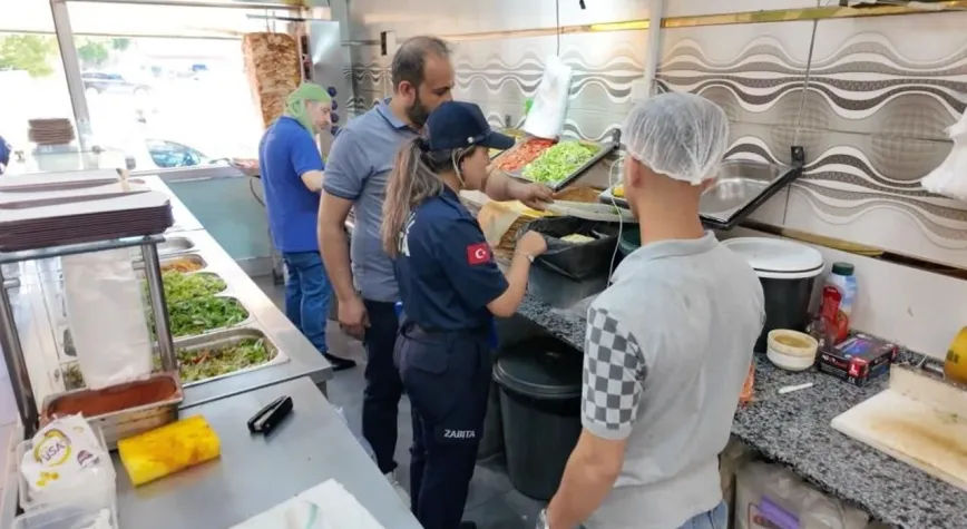 Şehitkamil'de halk sağlığı için denetimler sürüyor