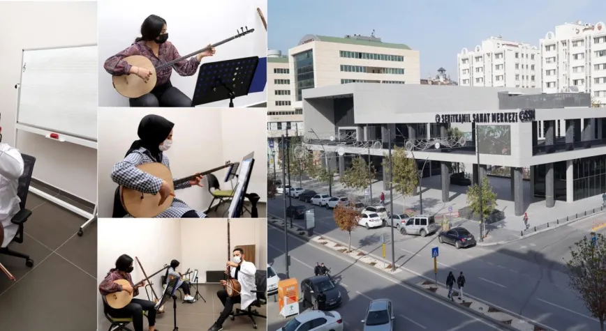 ŞEHİTKAMİL’DE TAMBUR KURSLARI YENİDEN BAŞLADI