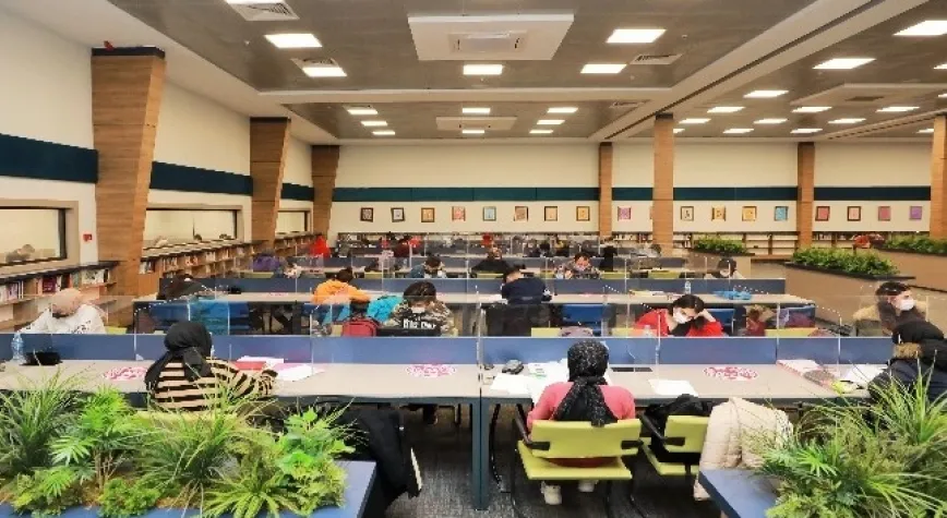 Şehitkamil’deki kütüphanelere yoğun ilgi