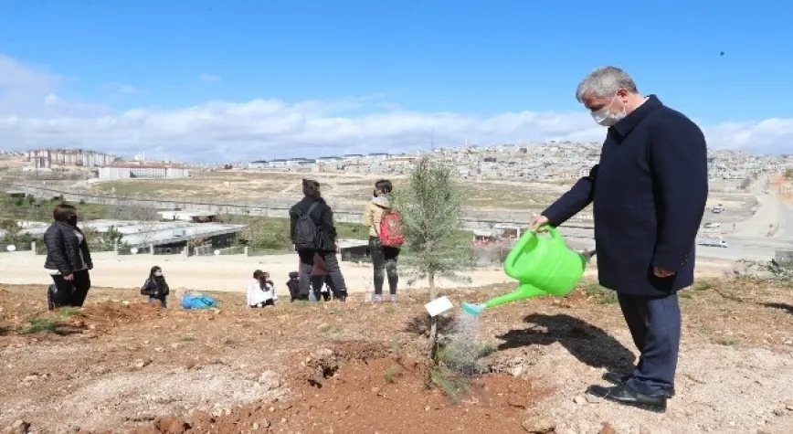 Şehitlerin ismi Şahinbey’de fidanlarda yaşayacak