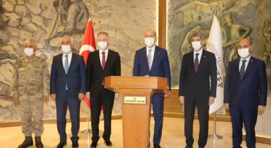 Soylu, Gaziantep’te güvenlik toplantısına katıldı