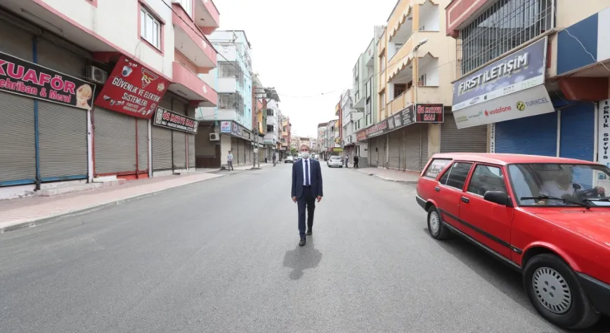 TAHMAZOĞLU ASFALT ÇALIŞMALARINI İNCELEDİ