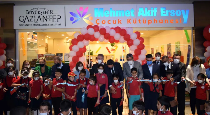 TÜRKİYE’NİN İLK AVM ÇOCUK KÜTÜPHANESİ SANKO PARK’TA AÇILDI