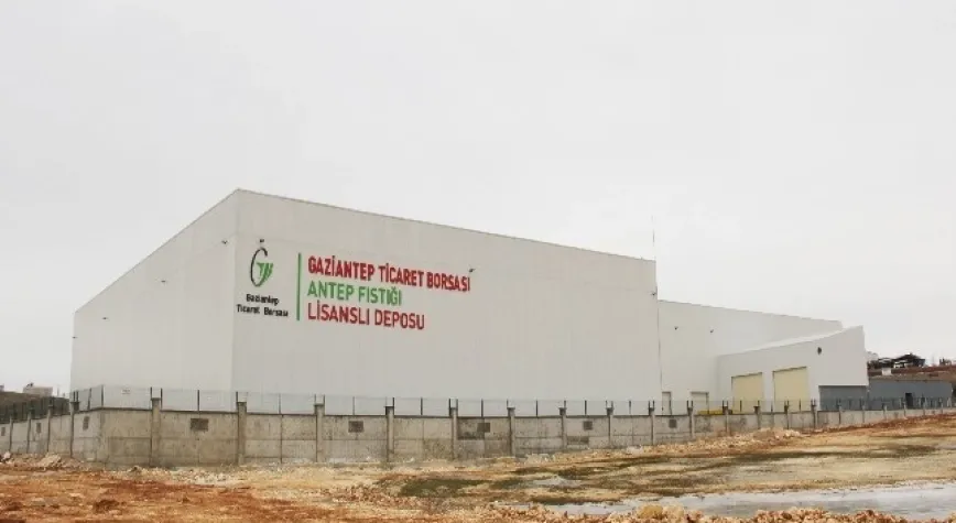 Türkiye’nin ilk ve tek Antep fıstığı lisanslı deposu Gaziantep’te açılıyor