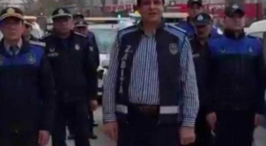 Umut Yılmaz okullarda zabıta nöbeti başlattı