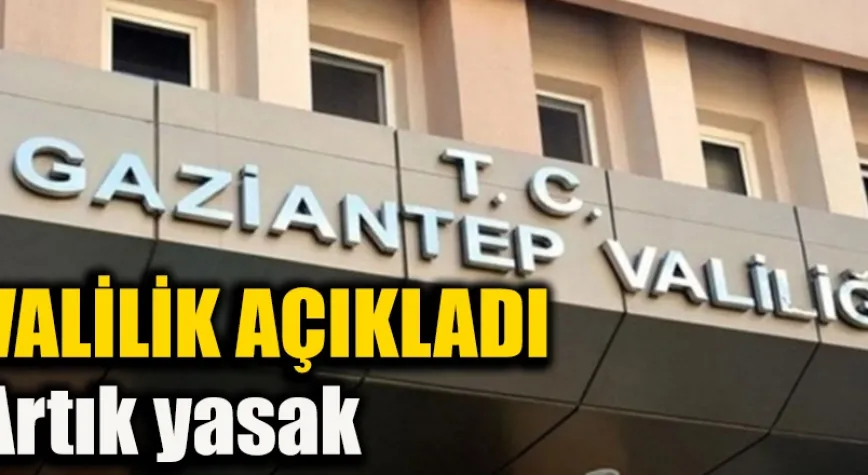 Yasaklar başladı
