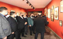 “Gaziantep Savunması Kahramanları Karakalem Resim Sergisi” açıldı