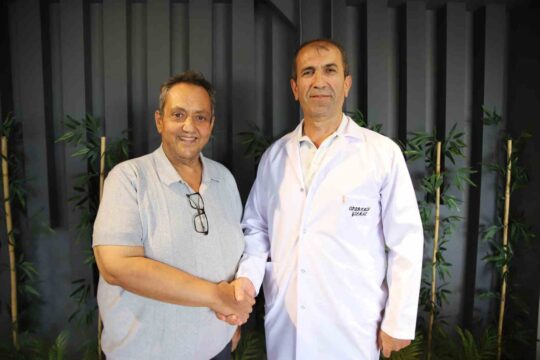 İngiltere’den gelen Obezite hastası Gaziantep’te şifa buldu